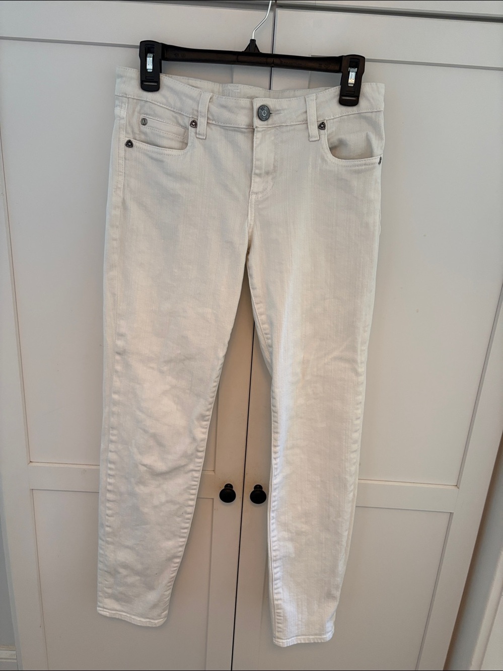 Kut From The Cloth Sienna Skinny White Size 6